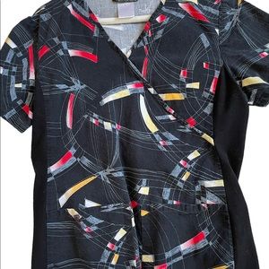 Cherokee M scrub top